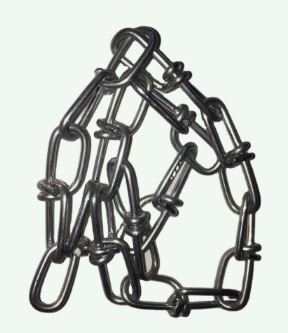 Galvanisert DIN5686 knotted kjede